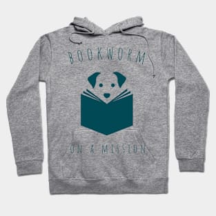 bookworm on a mission Hoodie